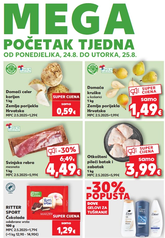 Kaufland mega početak tjedna