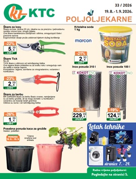 KTC katalog Poljoljekarne