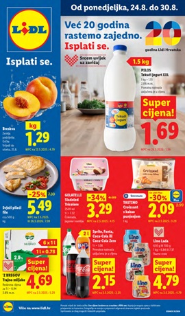 Lidl katalog prehrana