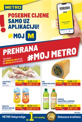 Metro katalog prehrana