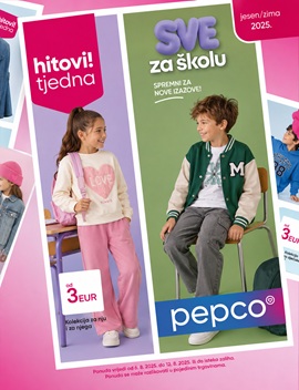 Pepco katalog Sve za školu