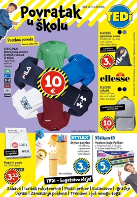 Tedi katalog Povratak u školu