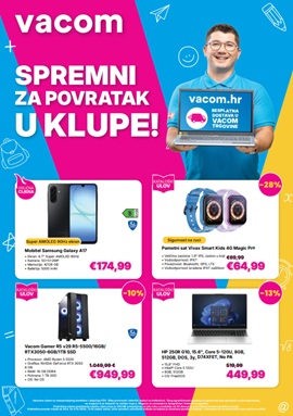 Vacom katalog Spremni za povratak u klupe