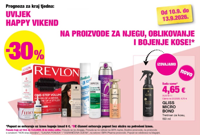 Bipa vikend akcija