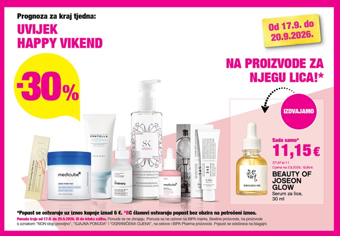 Bipa vikend akcija