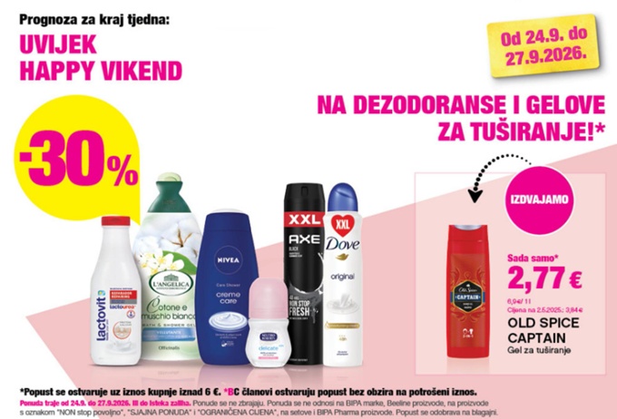 Bipa vikend akcija