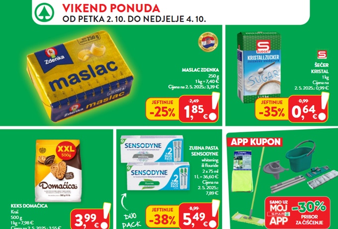 Interspar vikend akcija
