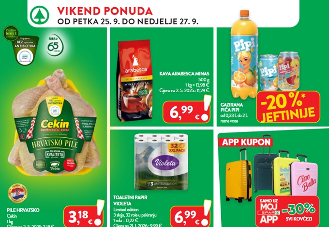 Interspar vikend akcija