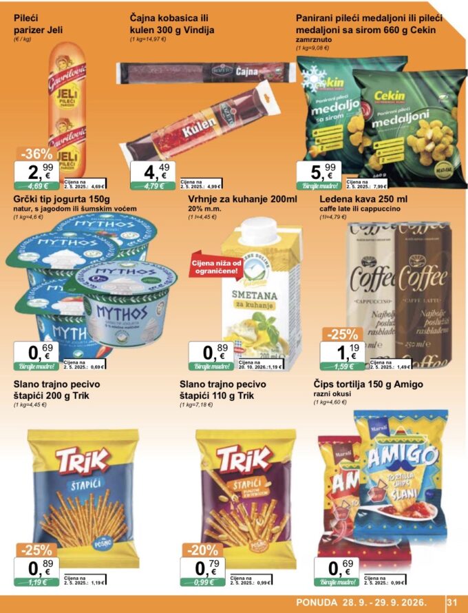 KTC akcija za početak tjedna