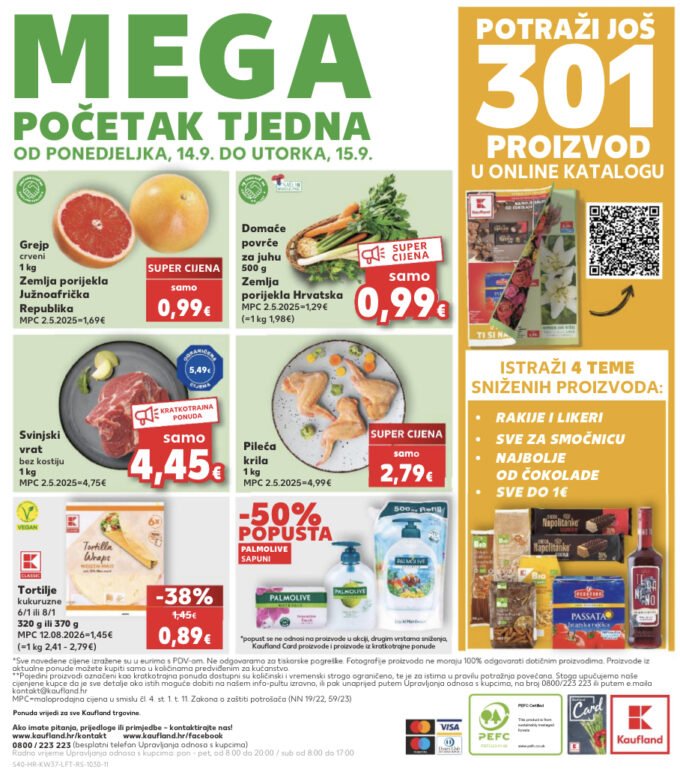 Kaufland akcija za početak tjedna