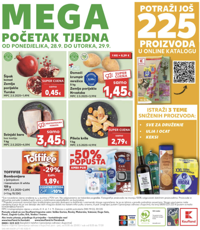 Kaufland akcija za početak tjedna