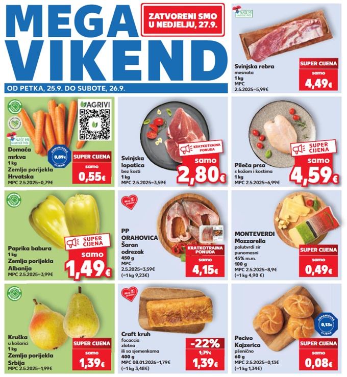 Kaufland vikend akcija