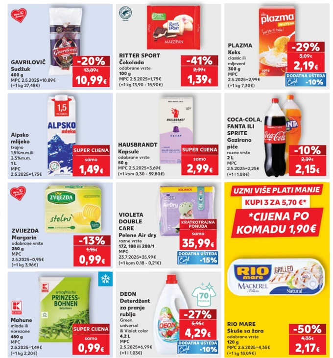 Kaufland vikend akcija