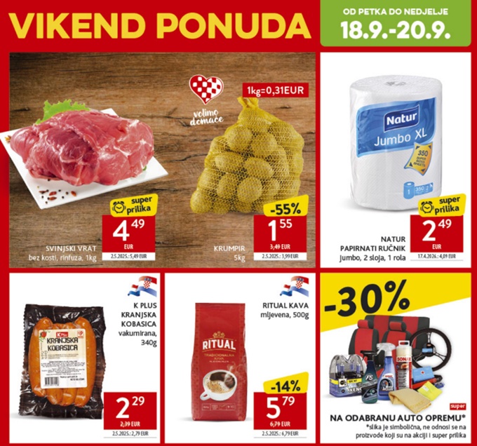 Konzum vikend akcija