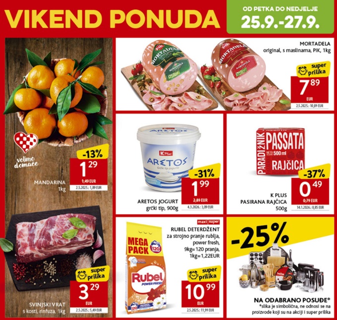 Konzum vikend akcija