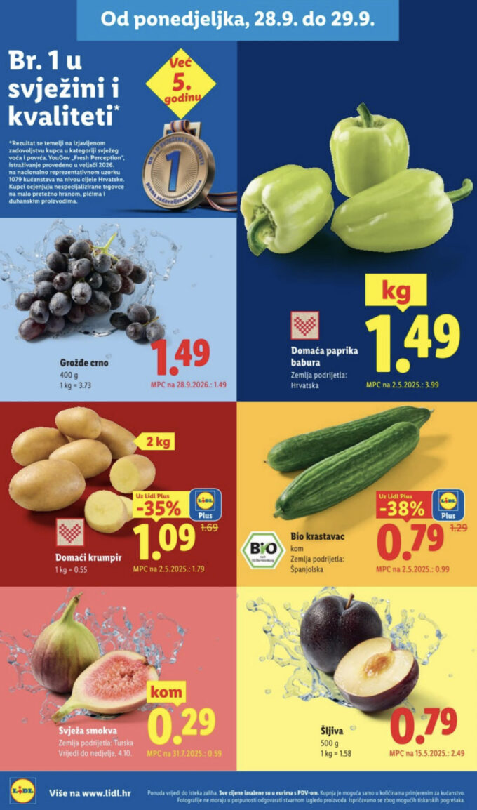 Lidl akcija za početak tjedna
