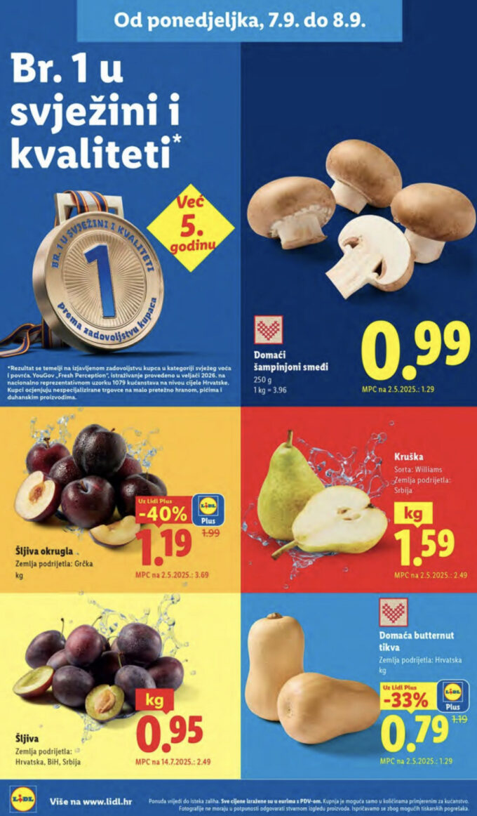 Lidl akcija za početak tjedna