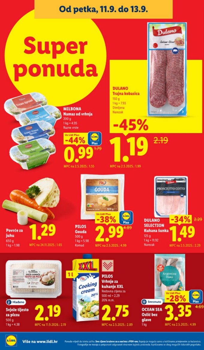 Lidl vikend akcija