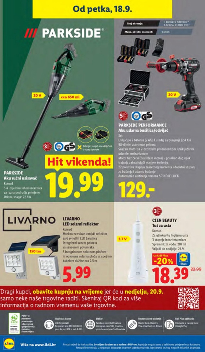 Lidl vikend akcija