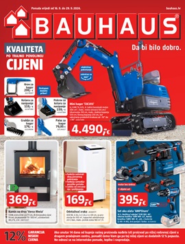 Bauhaus katalog rujan
