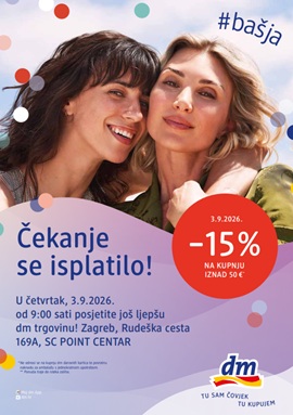 DM katalog Point centar otvorenje