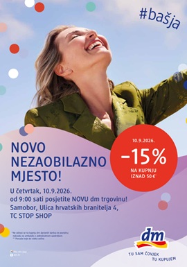 DM katalog Samobor otvorenje