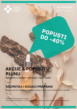 Gradske ljekarne Zagreb rujan