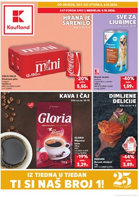 Kaufland katalog Kava i čaj, sve za ljubimce, dimljene delicije