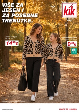 KiK katalog Više za jesen i posebne trenutke