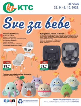 KTC katalog Sve za bebe