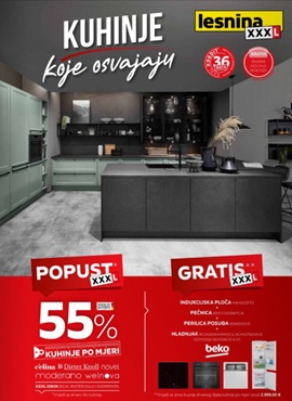 Lesnina katalog Kuhinje koje osvajaju