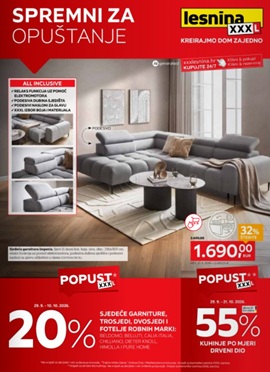 Lesnina katalog Spremni za opuštanje