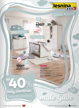 Lesnina katalog Velike stvari za male ljude