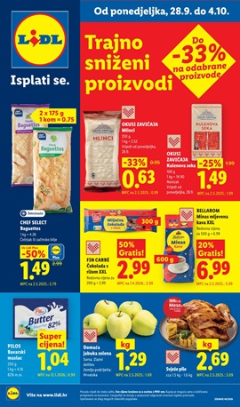 Lidl katalog prehrana