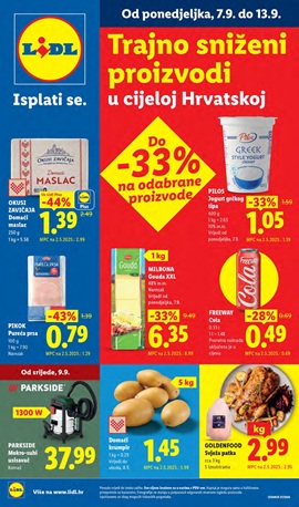 Lidl katalog prehrana