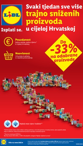 Lidl katalog Trajno snižene cijene