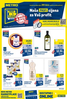 Metro katalog Profi cijena