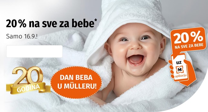 Muller akcija Dan beba rujan