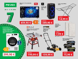 Pevex katalog Pevexovih sedam