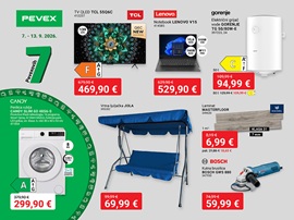 Pevex katalog Pevexovih sedam 
