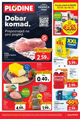 Plodine katalog