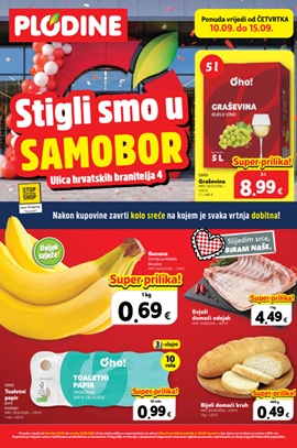 Plodine katalog Samobor otvorenje