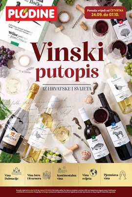 Plodine katalg Vinski putopis