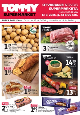 Tommy katalog Hreljin otvorenje