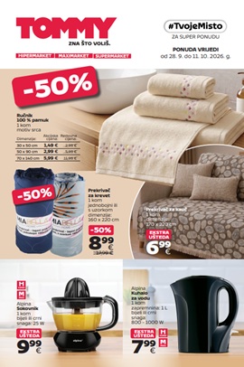 Tommy katalog Kućanstvo