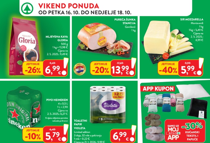 Interspar vikend akcija