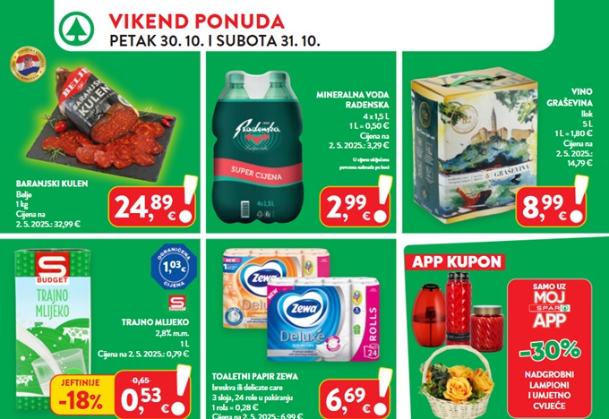 Interspar vikend akcija