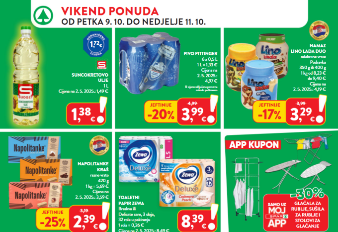 Interspar vikend akcija