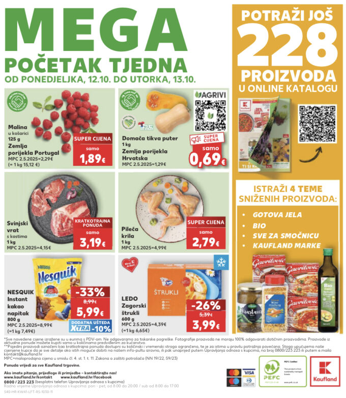 Kaufland akcija za početak tjedna