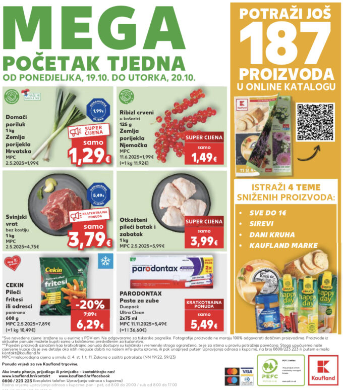 Kaufland akcija za početak tjedna